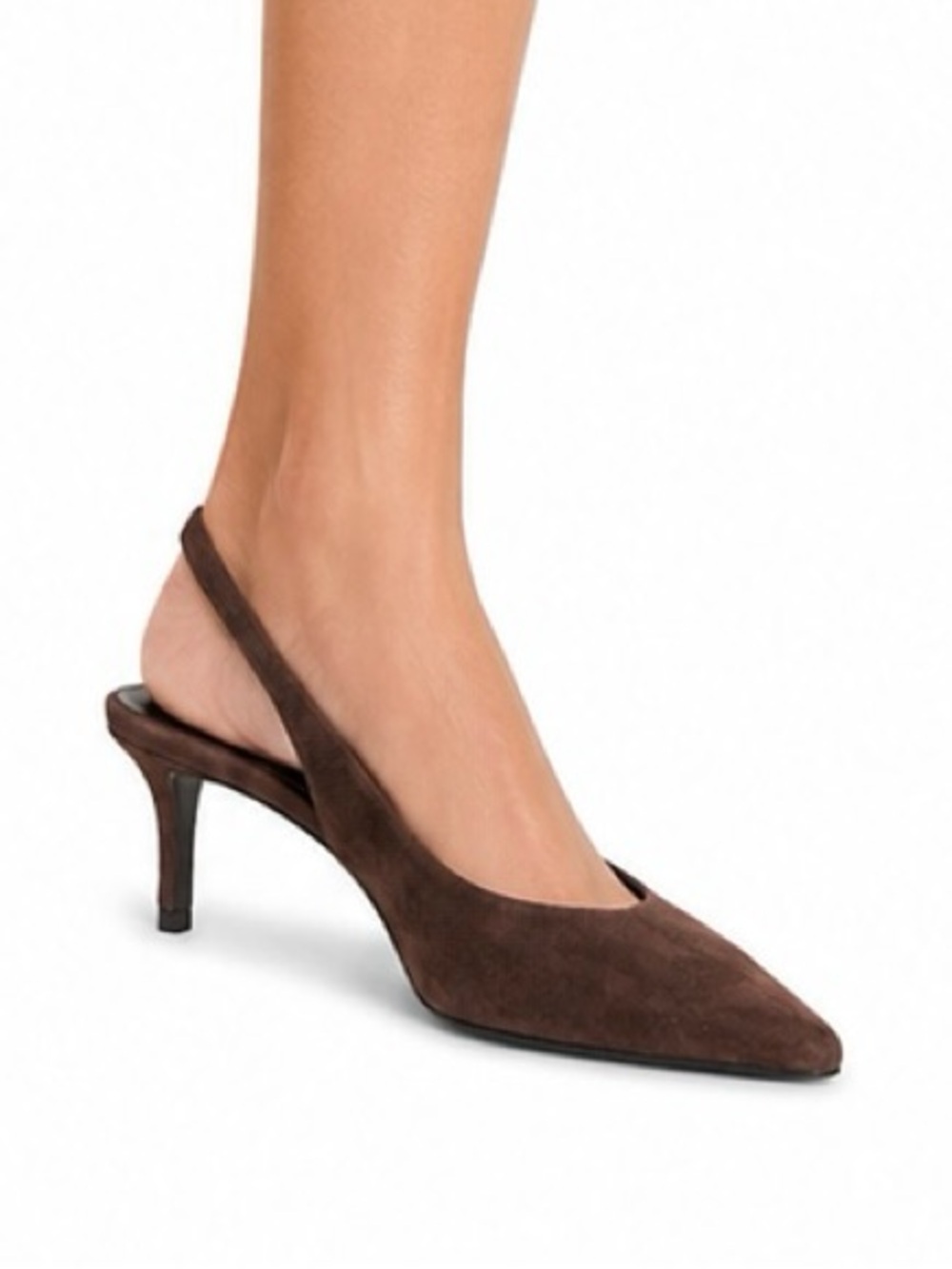 Tony Bianco Juliette Kitten Heel in Espresso Suede 7 1/2